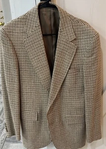 Evan Picone Tweed Sakko M Hahnentritt 1 Blazer Sport Mantel 40R - EUC!! - Bild 1 von 7