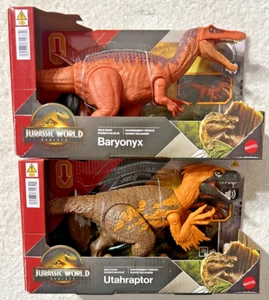 JURASSIC WORLD RENACIMIENTO WILD ROAR UTAHRAPTOR Y BARYONYX **NUEVOS LANZAMIENTOS** - Imagen 1 de 12
