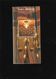 Programme 1994 1995 Teatro Alla Scala Opera Concerto Balletto Ref E27H - Picture 1 of 12
