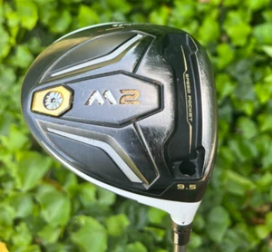 TaylorMade Golf RH 2016 M2 9.5* Driver - White Tie 50 Regular Flex Club - Picture 1 of 6