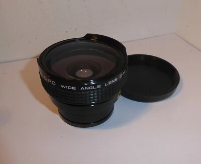 CPC 0.42X WIDE CONVERSION LENS , SCREWS onto 49mm FILTER THREADS USES S7 Adpt  - Image 1 of 4