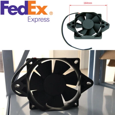 Black Electric Radiator Cooling Fan For 200cc 250cc Quad ATV Go Kart Dirt Bike - Image 1 of 4