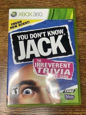 You Don't Know Jack Party Game(Microsoft Xbox 360, 2011) Game & Case  Tested - Image 1 of 4