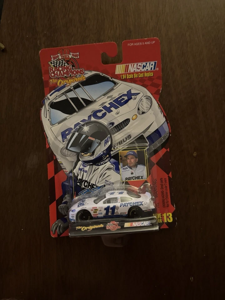 NASCAR Racing Champions The Originals Paychex Ford #11 Die Cast Car Foto 1 de 1