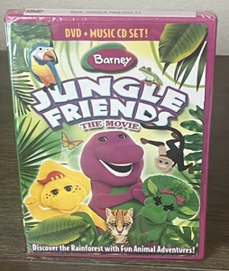 Barney Jungle Friends (DVD, 2009, DVD/CD) New - Picture 1 of 1