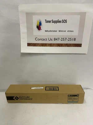 Konica Minolta TN514C Compatible Cyan Print Cartridge by Katun - Image 1 of 3