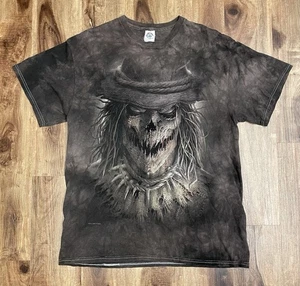 James Ryman 2013 Scarecrow Horror Tie Dye Graphic T-Shirt Size Large Halloween - Picture 1 of 8
