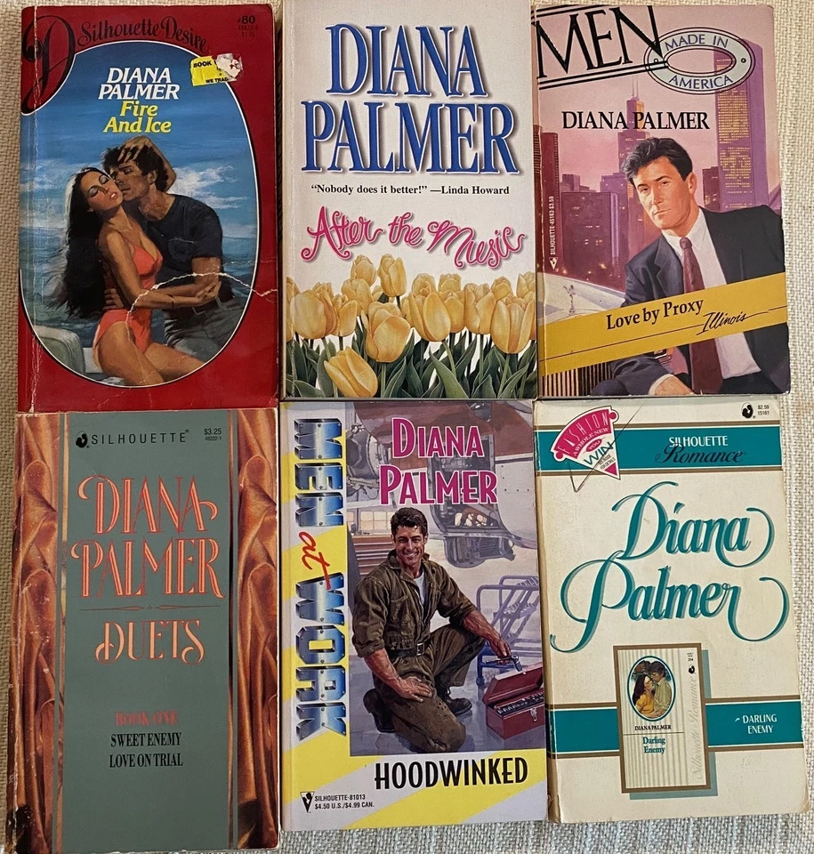 Diana Palmer Lot of 6 Contemporary Romance Novels (6 Book Lot) Paperback GOOD - Image 1 of 2