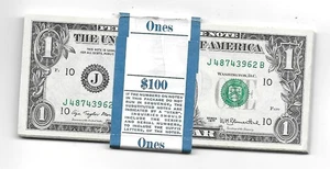 39/ $1 FRN 1977  Morton/Blumenthal Kansas City JB Block  Choice Crisp Unc. - Picture 1 of 1