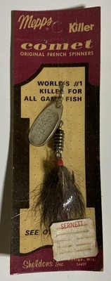 Vintage Mepps Killer Comet #2 - Salmon Trout Panfish Fishing Lure NOS - Image 1 of 2