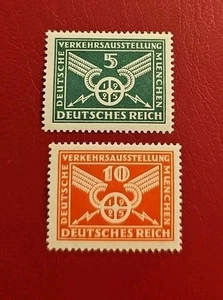 Impero tedesco 1925 Minr 380y-371y nuovo di zecca - Foto 1 di 5