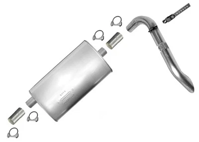 Tubo silenciador Taylor Performance tubo traseiro compatível com Chevrolet Camaro 1993-1997 V6 - Imagem 1 de 4