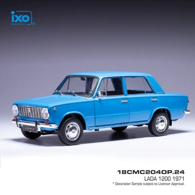 Lada 1200 VAZ 2101 1971 ZHIGULI KOPEYKA azul 1:18 IXO coche modelo diecast Foto 1 de 2