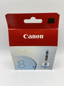Canon Pixma 8 Ink Cartridge CLI-8PC Cyan Genuine SEALED - Picture 1 of 4