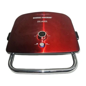 Parrilla interior eléctrica 7 en 1 roja George Foreman GBR5750S a la parrilla - Imagen 1 de 6