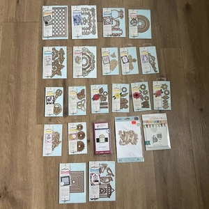 Lot 22 Spellbinders Metal Craft Die Sets READ New And Used - Picture 1 of 10