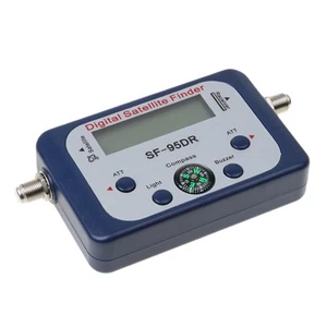 Digital Satellite Signal Meter Finder Dish with Compass Buzzer LCD FTA - Picture 1 of 4