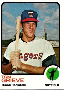 Tom Grieve 1973 Topps #579 Texas Rangers - Bild 1 von 2