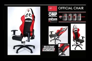 Sedia gaming ufficio OMP ufficiale DUCATI CORSE similpelle regolabile - Imagen 1 de 8