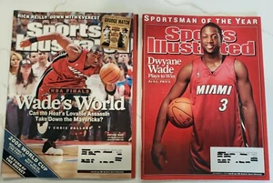 Sports Illustrated - June 12, 2006 & December 11, 2006 (Dwyane Wade lot) - Picture 1 of 12