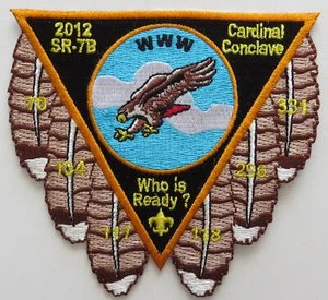 2012 Section SR-7B Cardinal Conclave ORG Patch Tsoiotsi Tsogalii 70 - Picture 1 of 2