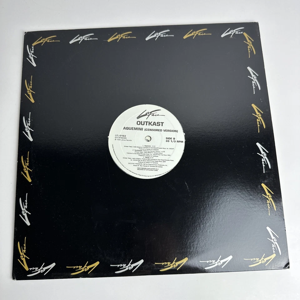 Outkast Aquemini censored LP 3 vinyl first press 1998 never played still new - Image 1 of 4