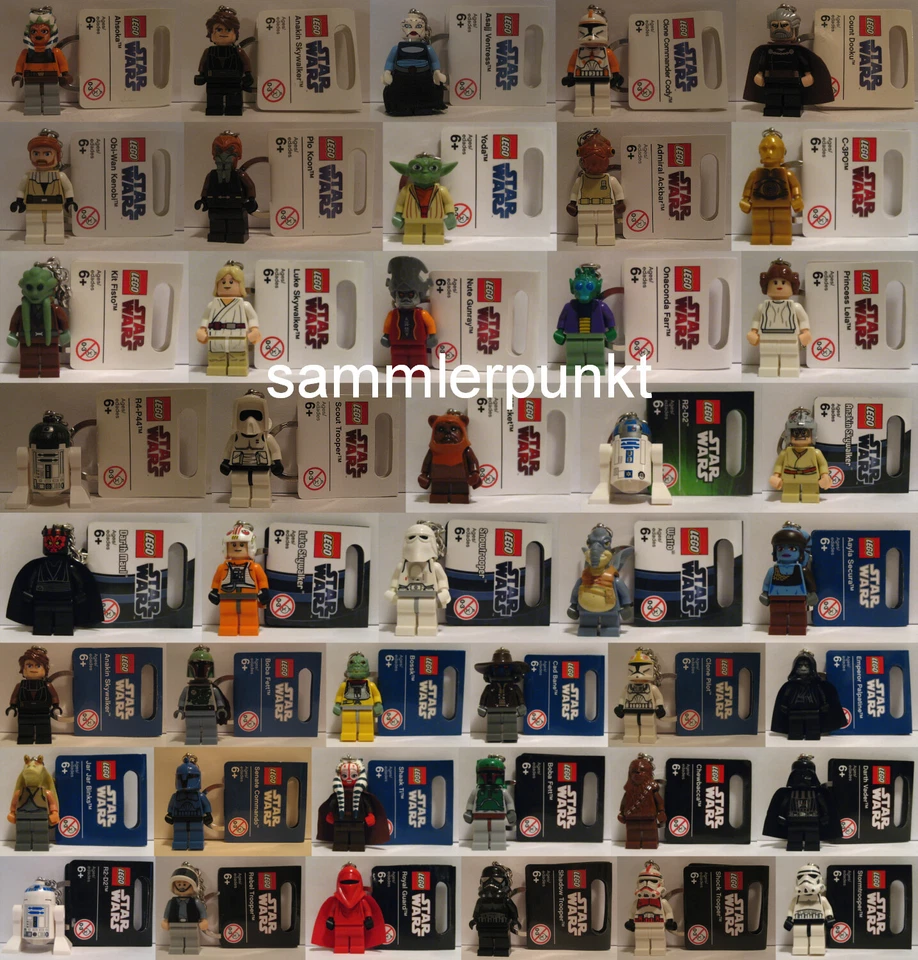 1 LEGO® STAR WARS SCHLÜSSELANHÄNGER (ALT) Ihrer Wahl - Bild 1 von 1