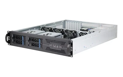 TP2U570-04 2U Hot Swap Computer Case 4 Bay Hdd ATX Empty server chassis - Image 1 of 4