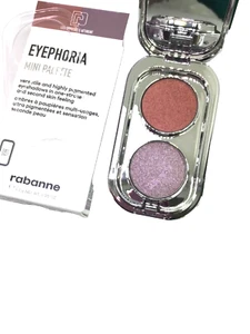 Rabanne Beauty Eyephoria Mini Eyeshadow Duo Les Opposes S’Attirent New In Box - Picture 1 of 1