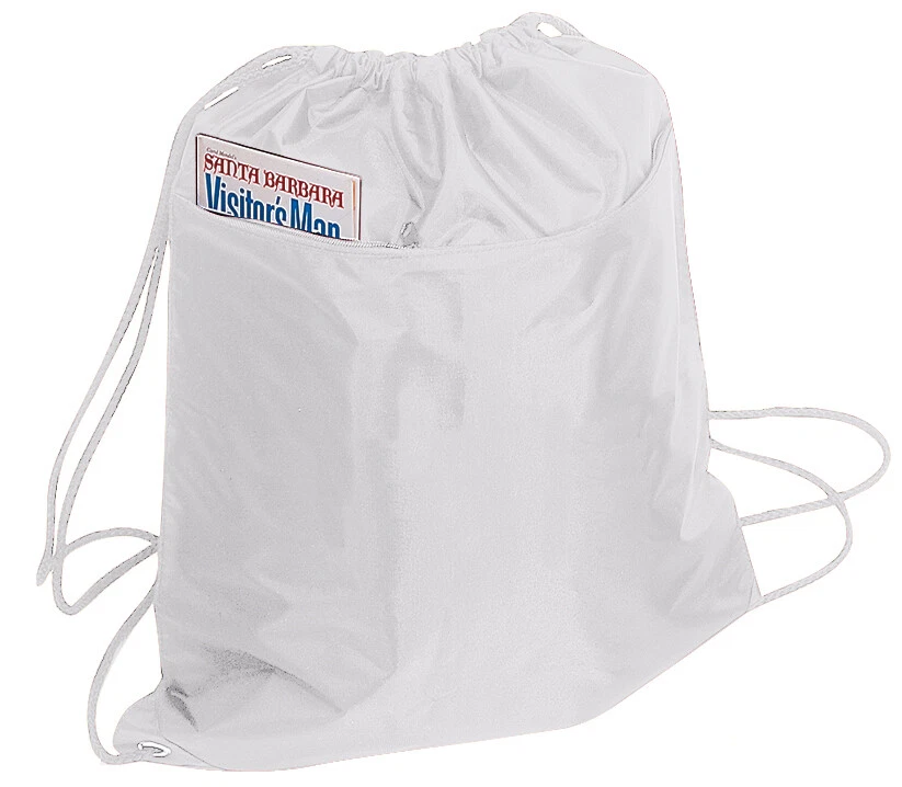 Mochila Saco Cinch con Cordón Gimnasio Bolso de Viaje Bolsa de Libros Escuela Deportes Mochila Foto 1 de 1