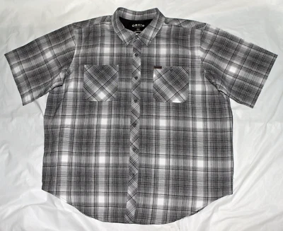 Orvis Classic Collection Mens Short Sleeve Button Front Shirt Size 2XL - Image 1 of 4