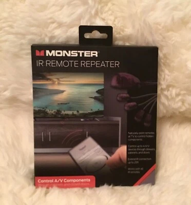 NIB  Touch the image to zoom in Monster IR Remote Repeater - Image 1 of 4