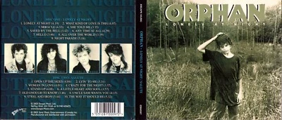 ORPHAN - LONELY AT NIGHT / SALUTE [2-CD, 1983/1985/2003 SONY/ESCAPE, DIGIPAK] - Bild 1 von 2