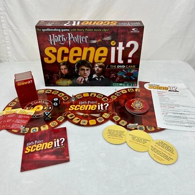 Harry Potter Scene It DVD Game Mattel Optreve Screen Life 100% Complete - Image 1 of 4