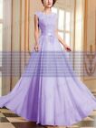 New Chiffon Long Wedding Formal Party Ball Gown Prom Bridesmaid Dress Size 6-30