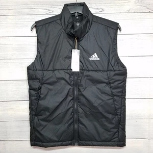 Adidas BSC Chaleco Aislante Exterior 3 Rayas Para Hombre Talla Mediana HI0945 - Imagen 1 de 9
