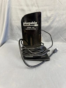Plugable UD-3900 USB 3.0 Dual Monitor Docking Stat HDMI DVI RJ-45 - Picture 1 of 3