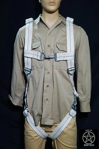 Segunda Guerra Mundial Marina de los Estados Unidos QAS ARNÉS paracaídas tipo temprano - Imagen 1 de 15