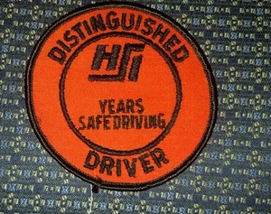 Parche Coser CONDUCTOR DISTINGUIDO (HSI) AÑOS CONDUCCIÓN SEGURA  - Imagen 1 de 2