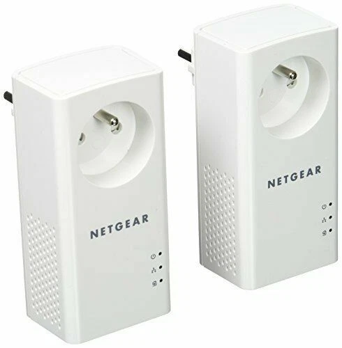 NETGEAR PLP1000-100FRS Adaptateur CPL - Blanc (Pack de 2)