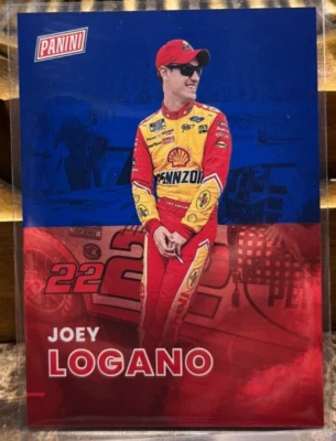 Joey Logano 2022 Panini The National Convention BLUE Foil Parallel #'d 13/50 - Image 1 of 2