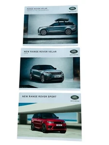 Range Rover Velar 2018 / Sport / Accessories Owners Manual Handbook 3 BOOKS - Picture 1 of 2