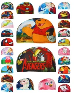 Cartoon-Figur Stoff Spandex/Nylon Badekappe UK-basierter Verkäufer kostenloser UK-Versand - Bild 1 von 21