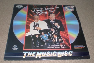 Sammy Davis Jr & Jerry Lewis Concert Laserdisc - Picture 1 of 1