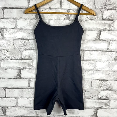 Motociclista Unitard tejido ligero de una pieza negro verdadero Madewell nuevo con etiquetas XS NJ141 Foto 1 de 4