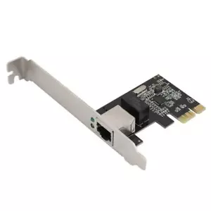 PCI Express PCI-E Gigabit Ethernet Network Card 10/100/1000 Mbps RJ45 LAN Adapte - Picture 1 of 3