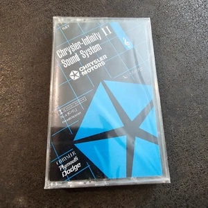 Vintage Chrysler Infinity II Premium Sound System Cassette 80s Sealed New - Picture 1 of 6