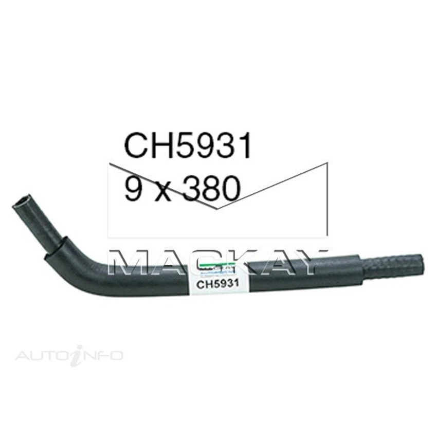 CH5931 Throttle Body Coolant Hose for Holden Rodeo RA - 3.5L V6 Petrol - Manual  - image 1 of 1