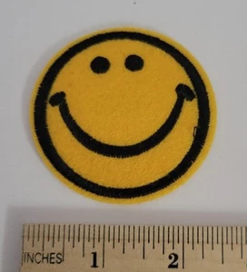 Patch faccina sorridente vintage - Foto 1 di 2