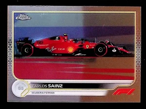 Carlos Sainz 2022 Topps Chrome Formula 1 #118 Scuderia Ferrari - Picture 1 of 2